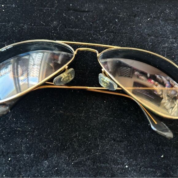 Ray-ban Aviator Gradient Gold Frames Unisex Sunglasses eyewear accessory glasses main image 5